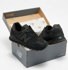 SALE- New Balance Lifestyle 574 Core Black Shoes- Color Black- Unisex picture