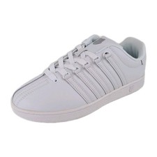 🚨 K-Swiss Classic White Varsity Shoes Sneakers 83343101 Size 5 Y = 6.5 Women's picture
