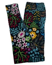 LuLaRoe Leggings OS One Size Floral Colorful DAISY Berries Wildflower Ships FAST picture