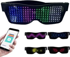 LED Glasses, Party Glasses, Customizable Bluetooth Glasses, picture