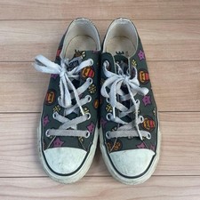 A Bathing Ape x KAWS Baby Milo BAPESTA Sneakers Canvas White Blue Size 6.5 in picture