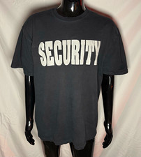 Fruit of the Loom Lofteez Men’s SECURITY Double-Sided Graphic Tee Black 2XL picture