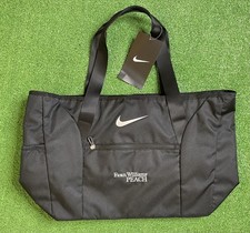 Nike Elite Golf Tote Black Large Zip Top TG0273-006 Unisex With Strap 2014 NWT picture