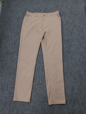 JACK ARCHER Jetsetter Pants Mens 32x32 Oak Khaki Tan Chino Slim Fit Performance picture