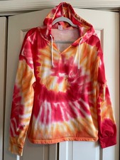 Frestyle Hooded Shirt Tie Dye Size XL picture