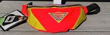 Vintage Gitano Fanny Pack 80s 90s Colorblock Neon Purple Yellow Orange Waist Bag picture