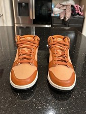 Nike Dunks Mid-Amber Brown Shoes Size 12 Men’s picture