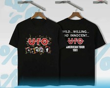 UFO band 1981 AMERICAN Tour T Shirt Size S-5XL Short Sleeve picture