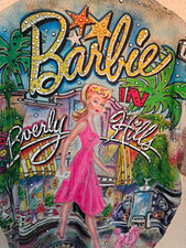 The Tony Alamo Barbie Beverly Hills Studded Rhinestone Denim Jacket Blue 4 picture