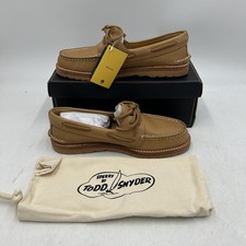 Sperry x Todd Snyder Shoes Men's Size 7.5, Leather Vibram Sole Boat Moccasin picture