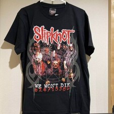 Slipknot 2004 Vintage Heavy Metal Band Tour Black Concert Tee picture