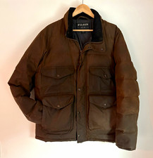 Filson Down Cruiser Men's L Cabin Brown Insulated Down Jacket. Limited color. picture