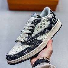 Free shipping Nike Travis Scott x Air Jordan 1 Low Sneakers–Casual Shoes for Men picture