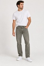 Brunello Cucinelli Men's Gray Denim Jeans Traditional Fit Made in Italy picture