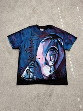 Vintage 1994 Pink Floyd ‘The Wall’ Screaming Face AOP Tee XL picture