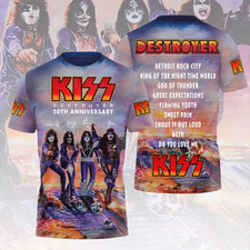 KISS 3D Apparel Tshirt picture
