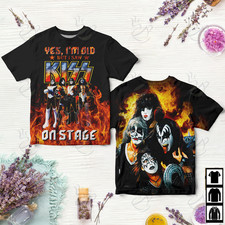 Kissmas band Yes I'm Old But I Saw 3D T-Shirt Unisex XX17 picture