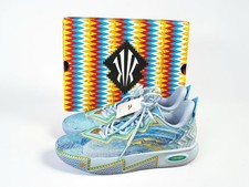 ANTA Kai 2 Klay Basketball Sneakers Men's Size US 9.5 Shoes Blue/Gold/Green Box picture