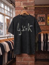 1993 Bjork 'Acclaimed Single' Classic T-Shirt Black XL picture