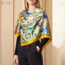 RARE VINTAGE HERMES Silk Scarf 