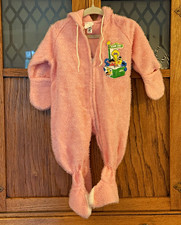 Vintage Pink Sesame Street Baby Sleeper JCPenney 6–12M picture