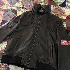 Ultimate Samurai Embroidered Cosplay Motorcycle Jacket by Real Leather picture