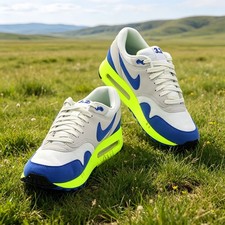 Nike Air Max 1 Royal Blue and Volt HF2903-100 Men's Size7-12 picture