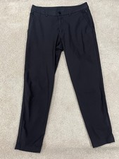 Lululemon Pants Men 32 ABC Slim Fit Trouser Black Warpstreme Performance Stretch picture