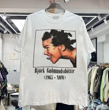 Björk Tour Graphic White classic style Unisex T shirt Men Women S-5XL picture