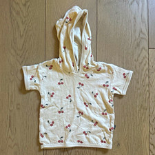 Modern Moments by Gerber 18M Organic Cotton Cherry Short Sleeve Hoodie picture