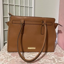 Liz Claiborne Women’s Shoulder/Handbag Multi-pocket Purse Polyvinyl Wheat picture