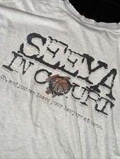 Vintage 90s No Fear Distressed T-Shirt XXL Single Stitch USA Hoops Basketball picture