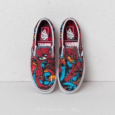 Vans Classic Slip-On Marvel Spider-Man Canvas Men's 10.5 picture
