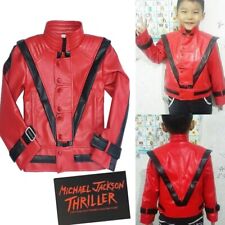 MJ Michael Jackson Thriller Jacket Children Kids Boys Costumes Halloween 4-12Y picture