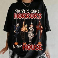 Retro Halloween, Horror Halloween, Spooky Vibes Unisex T-Shirt Szie S-5XL picture