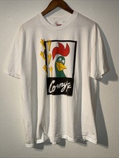 Vintage 1990s Snack Tee Graphic Print Corny Cereal Kellogg Rare XL 90s Shirt picture