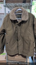 Iron Heart N1 USN Deck Jacket OD Green Wtags XL Works Motorcycle Milita picture
