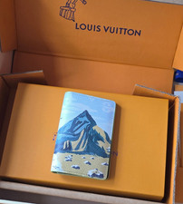 Louis Monogram M29593 Mountain Print Pocket Organizer Card Holder New w / box picture