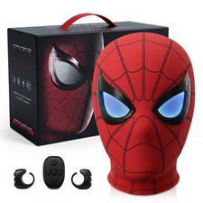 Spider-Man Mask No Way Home with LED Moving Eyes /Remote Control Ring picture