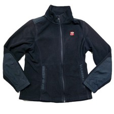 Oobe Jacket Mens M Blue Chik-fil-A Team Member Full Zip Fleece Employee Uniform picture