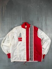 VINTAGE 70'S COCA-COLA CHECKERED RACING JACKET picture