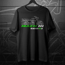 For Kawasaki 500 Mach III H1 1969-1975 fans - Motorcycle T-Shirt picture