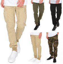 Victorious Men's Utility Drawstring Cargo Jogger Pants JG3024EY Small ~ 5XL picture