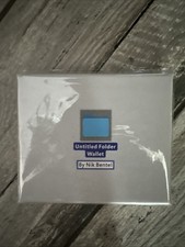 New Nik Nikolas Bentel Studio Untitled Apple Blue Folder Wallet 4