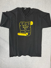 Vintage 1999 Old Timers Stickball Day T Shirt Black XL XXL 90s Tubular Tee picture