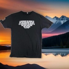 Thomas Jefferson Liberty Quote Black  T-shirt Mens XL picture