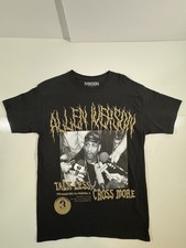 Allen Iverson Brand Talk Less Cross More Graphic T-Shirt Medium New  picture