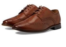 Florsheim Montinaro Wingtip Oxford Men's Shoes Size 13 D Leather Saddle Tan picture