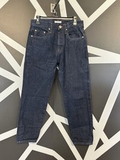 The Unbranded Brand Selvedge 14.5oz Relax Tapered Jeans Sz-29 UB601 Button Fly picture