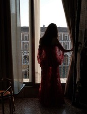 Zimmerman Luna Braided Maxi Gown $1675 Size 1 picture